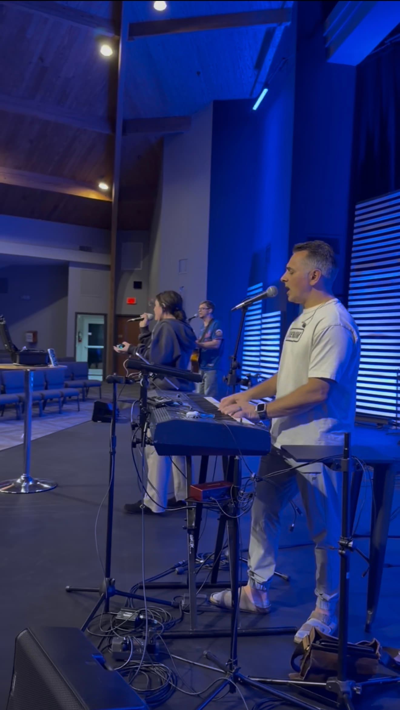 Close view of Kairos worship ministry